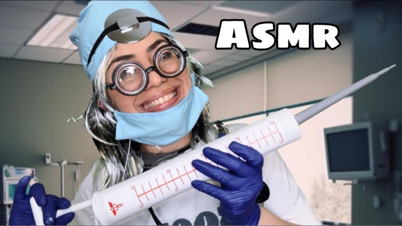 Asmr - Enfermeira maluca cuidando de você