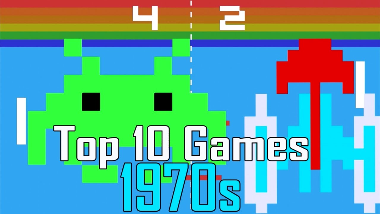 Top 10 Games 1970s | Time Capsule