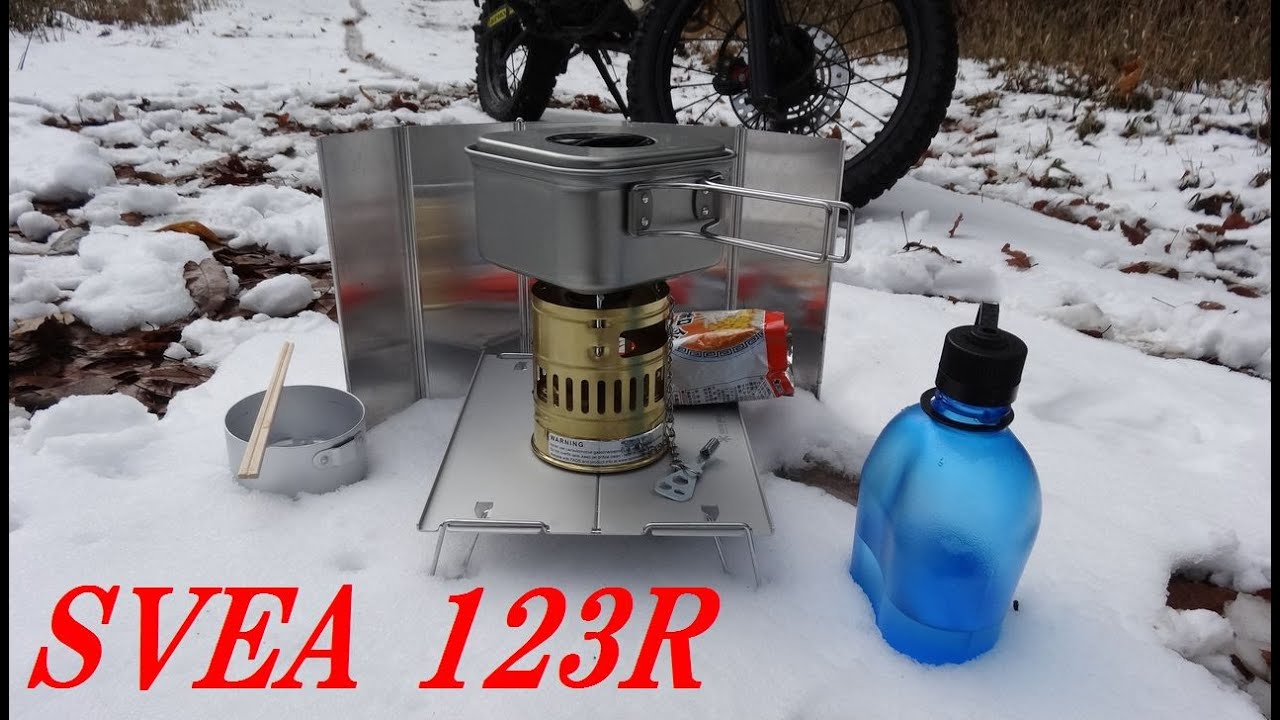 OPTIMUS SVEA 123Rで雪見ラーメンツーリング（ラーツー）
