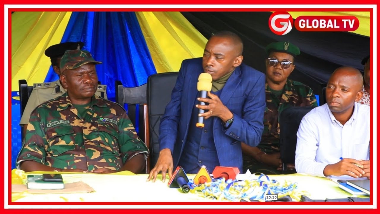DC MAGOTI ATEMA CHECHE MBELE ya WANAJESHI - "NIMEPITIA MAFUNZO KAMA YENU MSINICHUKULIE POA"....