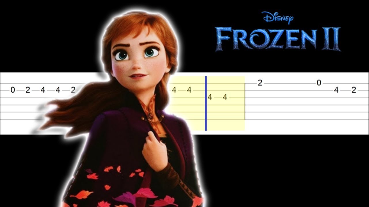Frozen 2 - All Is Found (Easy Guitar Tabs Tutorial)
