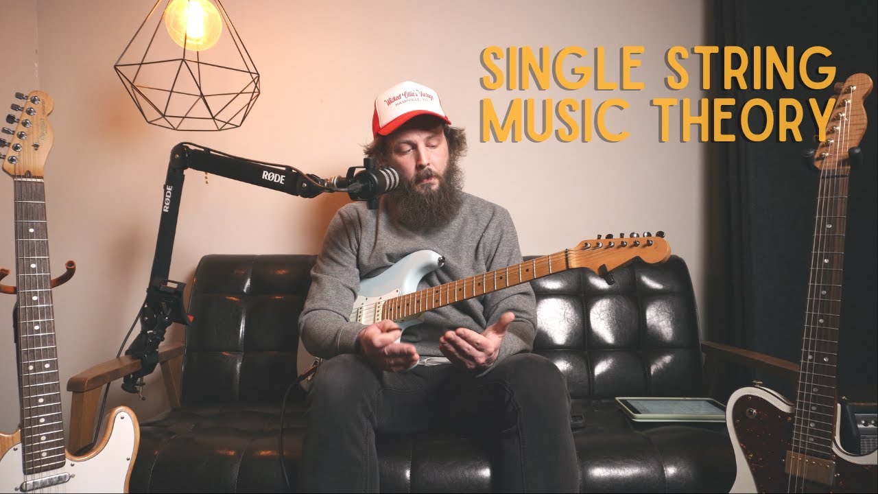 Single String Approach To Understanding Music Theory On Guitar.
