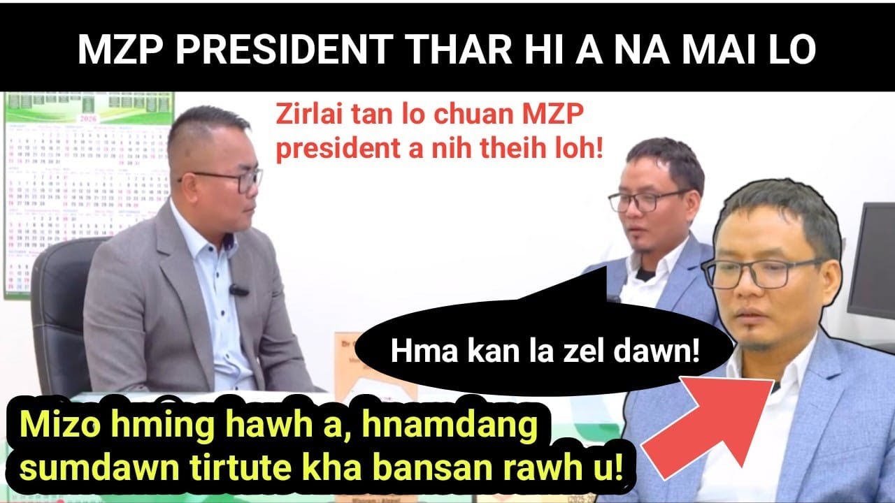 MZP Presiden thar Dr.C.Lalremruata kawmna ngaihnawm | A lo namai lo hle mai! Awm mai mai a tumlo!