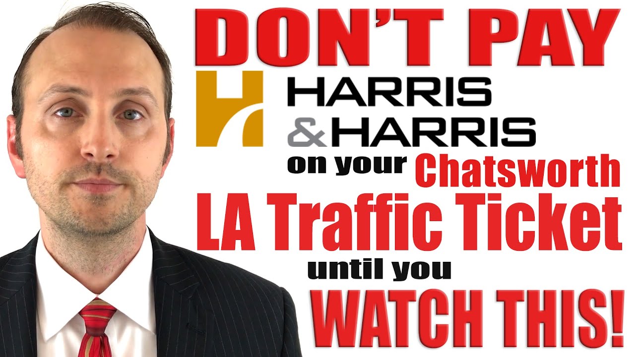 Don't Pay Harris and Harris Collections on your LA traffic ticket until you watch this!