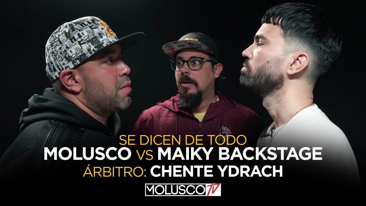 Molusco vs Maiky Backstage ( Se dicen de todo ) Arbitro: Chente Ydrach 🔥🍿