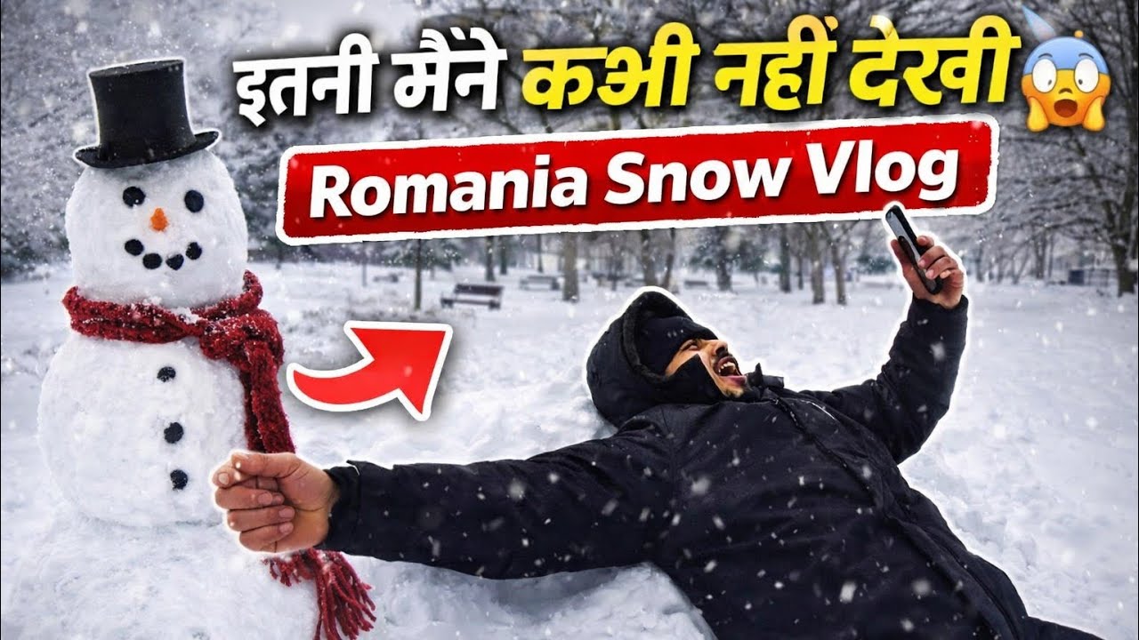 Snow vlog ! 