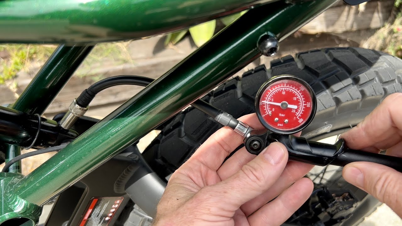 How To Set Up An  Air Shock On An E-bike