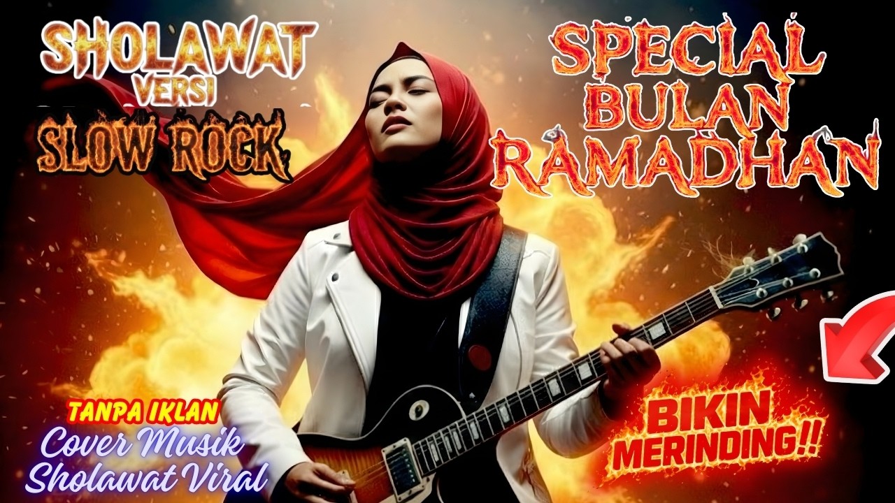 🛑 FULL ALBUM SHOLAWAT PEMBUKA REZEKI, COVER VERSI SLOW ROCK 💥 SPESIAL BULAN RAMADHAN 2026 ‼️