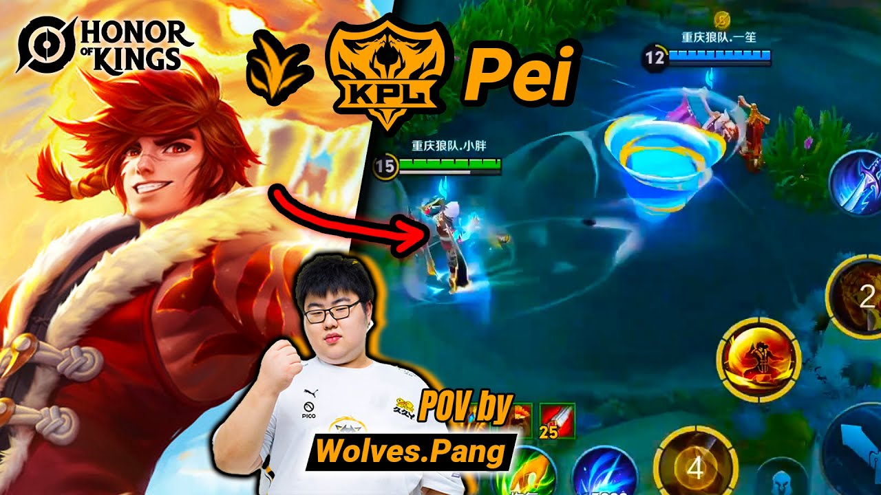 KPL 2024 Jungler POV - Wolves Pang plays Pei