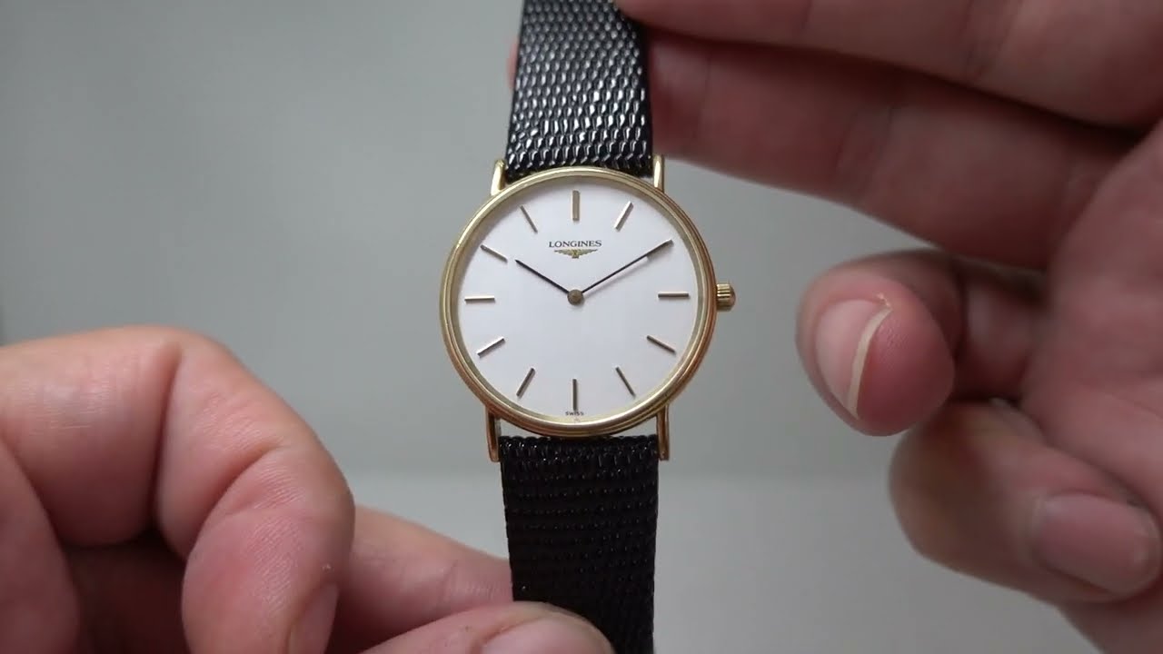 1992 Longines Le Grand Classique men's vintage dress watch