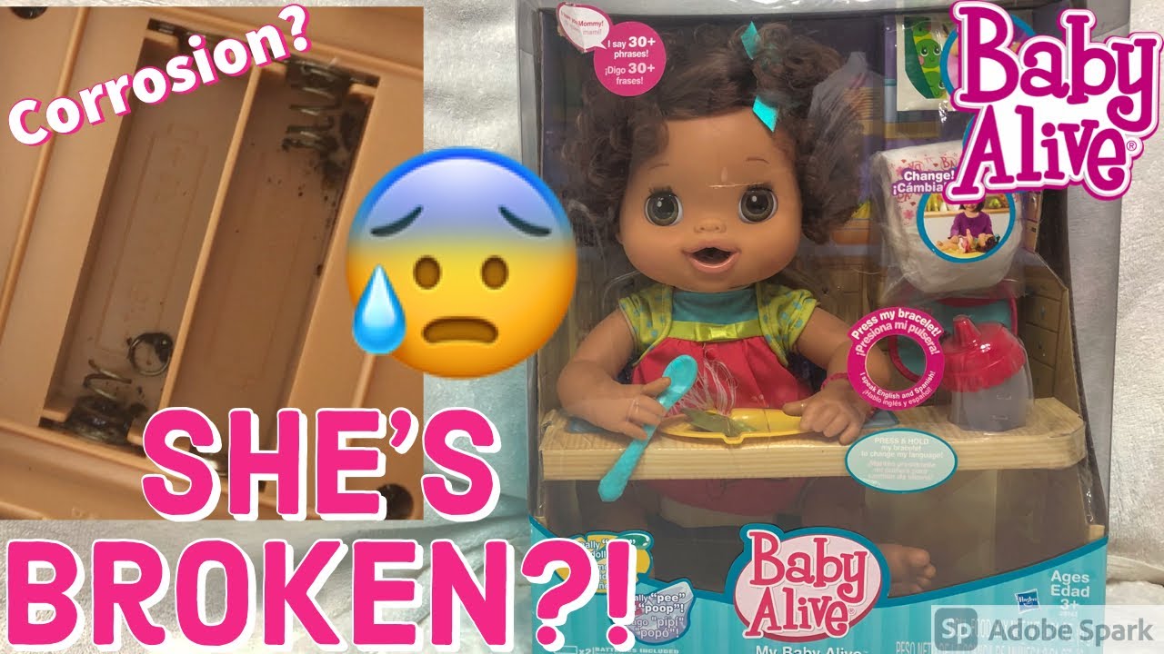 IT'S BROKEN?! Brand New In Box My Baby Alive Doll 2010 Unboxing. Will It Work??