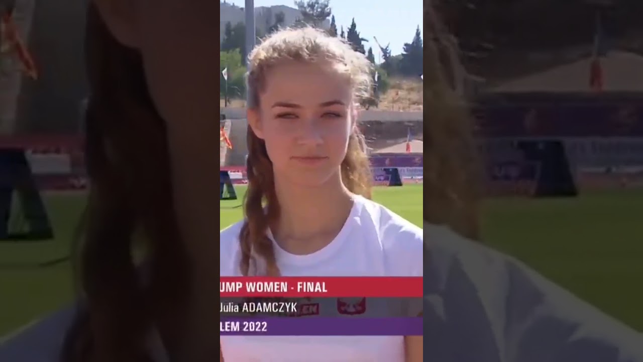 Julia Adamczyk Women's Long Jump Final - European Athletics U18 Championships 2022&nbsp;#Shorts