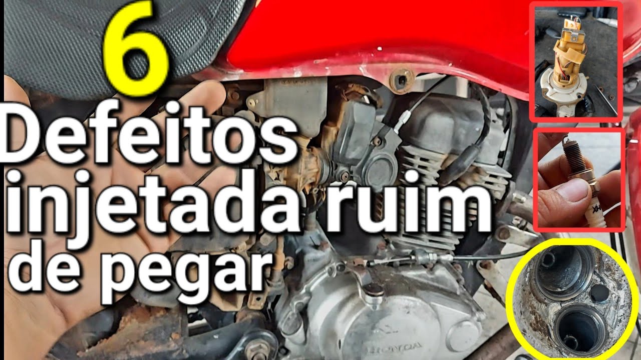 6 defeitos que deixam a moto injetada ruim de pegar