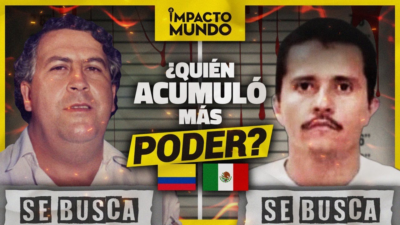 Quién acumuló más poder: ¿EL MENCHO o PABLO ESCOBAR? | Impacto Mundo