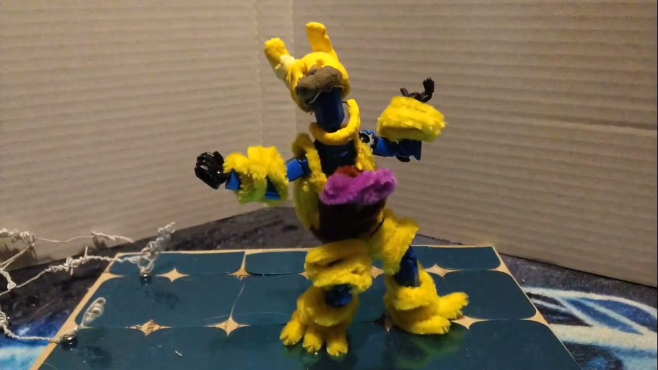 Springbonnie suit up  (stop motion test)