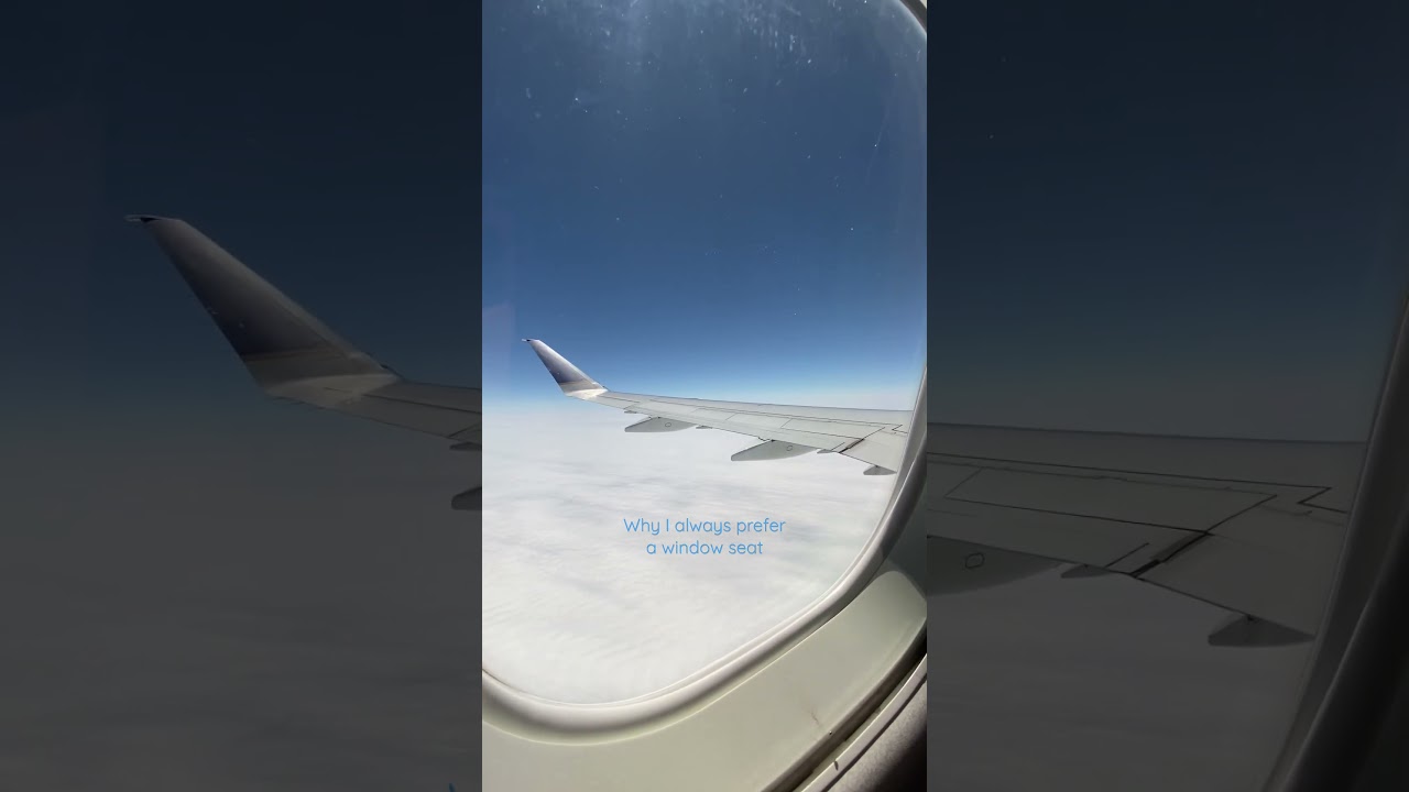 Window Seat Views from a Plane 