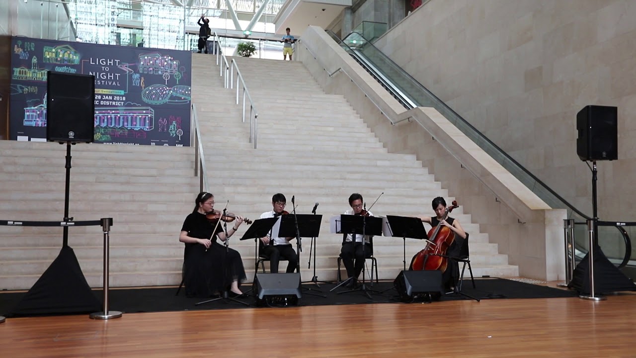 Waltz of the Flowers (The Nutcracker) - Tchaikovsky - Arpeggione String Quartet (Singapore)