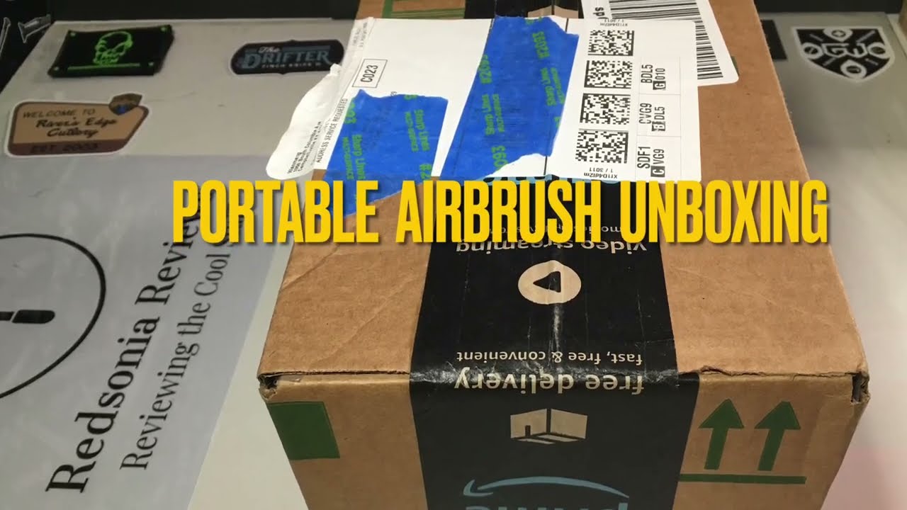 Portable Airbrush Unboxing