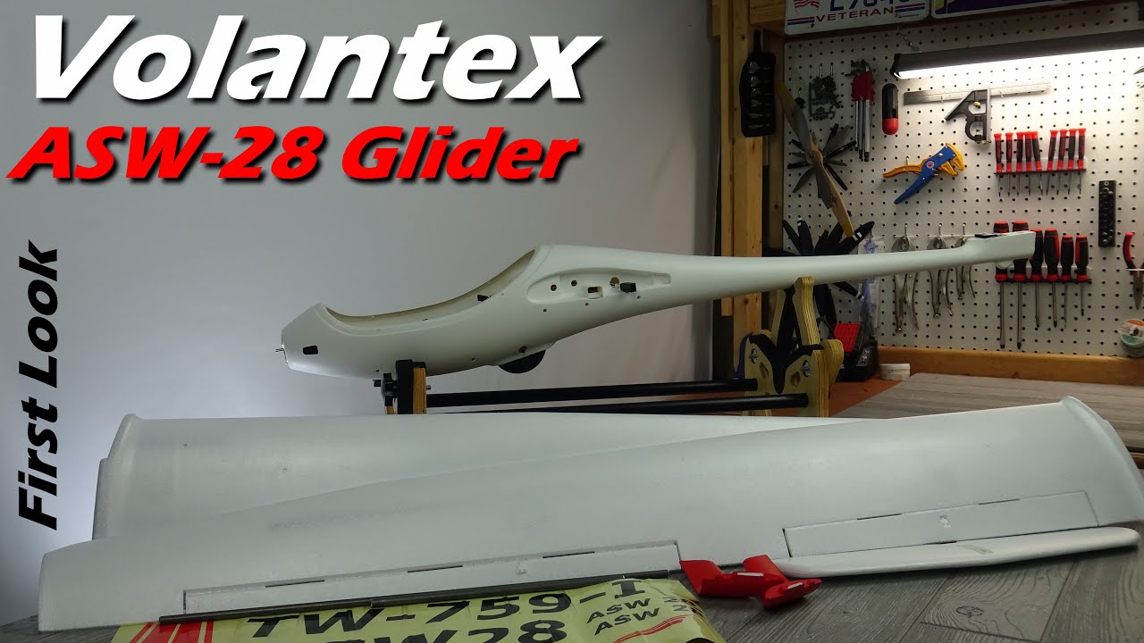 Voltantex ASW-28 Glider First Look