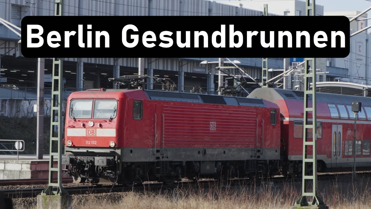 Berlin Gesundbrunnen März 2025 RE S-Bahn IC Amsterdam und ICE 1+3