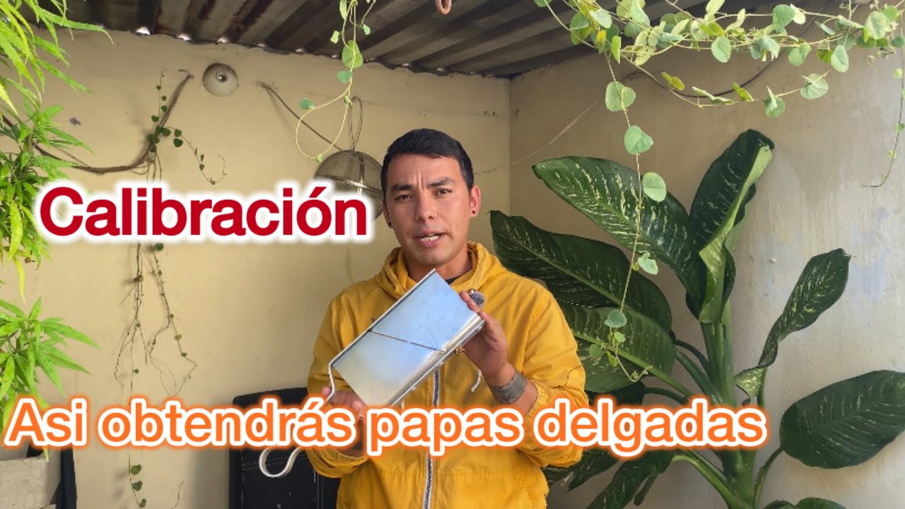 TUTORIAL| como calibrar tu REBANADOR DE PAPAS? #papas #negocio #tutorial