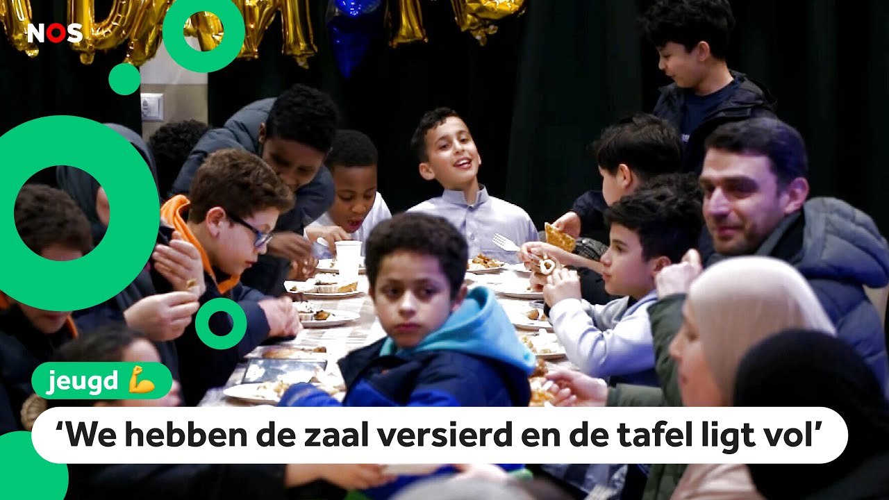Hele school eet samen vanwege ramadan: 'Altijd gezellig!'