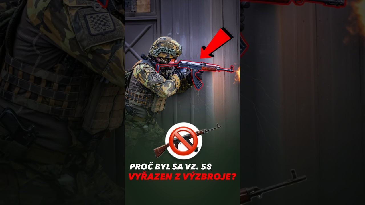 Proč byl SAMOPAL vz. 58 VYŘAZEN z výzbroje AČR? 🚫 #army #military #rifle