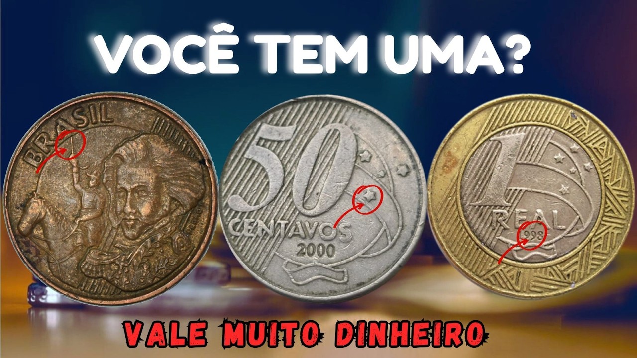 Se você tiver esta moeda brasileira, você pode ficar rico!