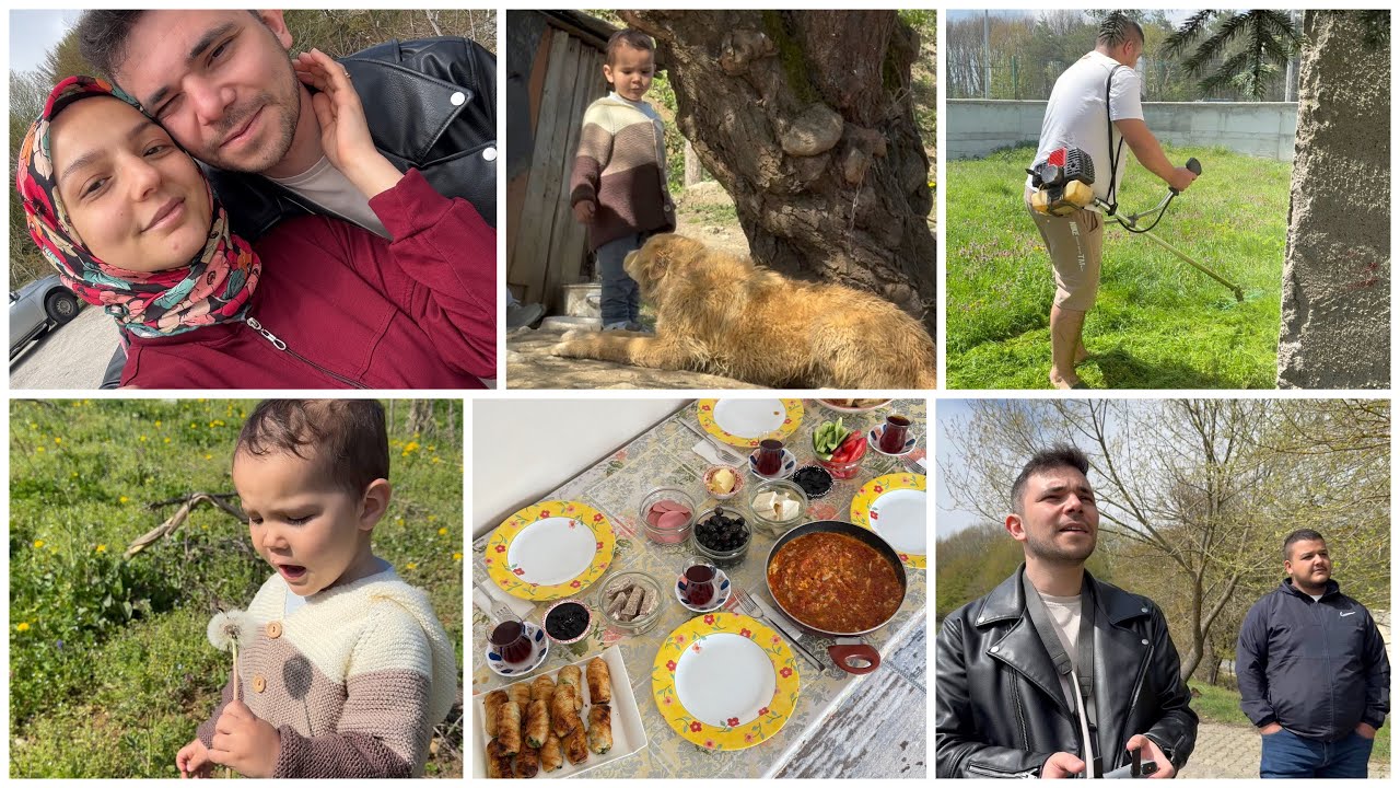 KÖY HAYATI 🌸 İSTANBULA VEDA 🥹 EŞİMİN YENİ DRONU 🧡 ÇEKİRDEK AİLEMLE VLOG 💐