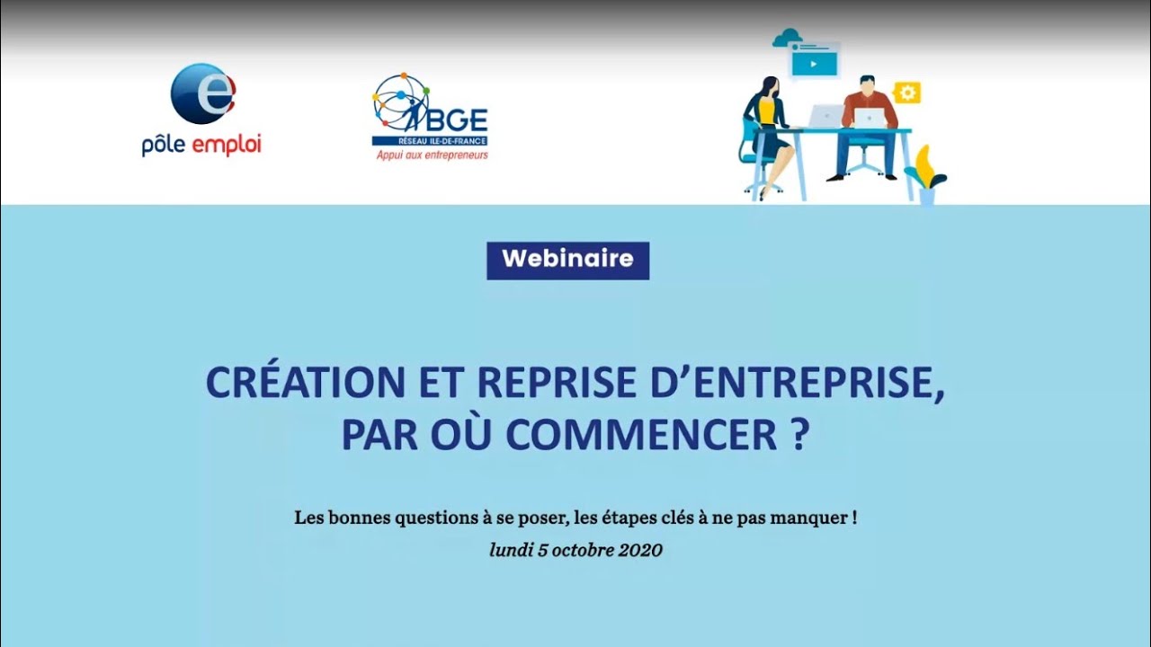 Les BGE d'IDF animent le webinaire 