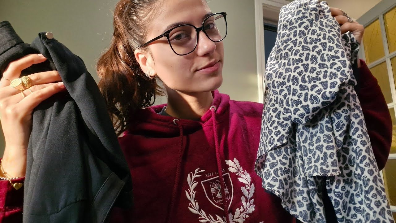 ASMR PEÇAS DE BRECHÓ E CONVERSA✨️💕