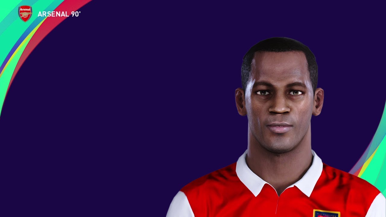 Ian Wright Legend eFootball PES Face Build Stats