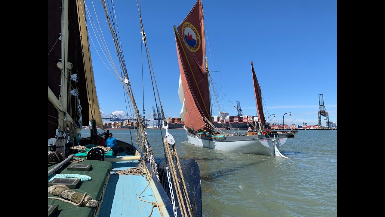 Thames Sailing Barge Racing - Passage Match 2021