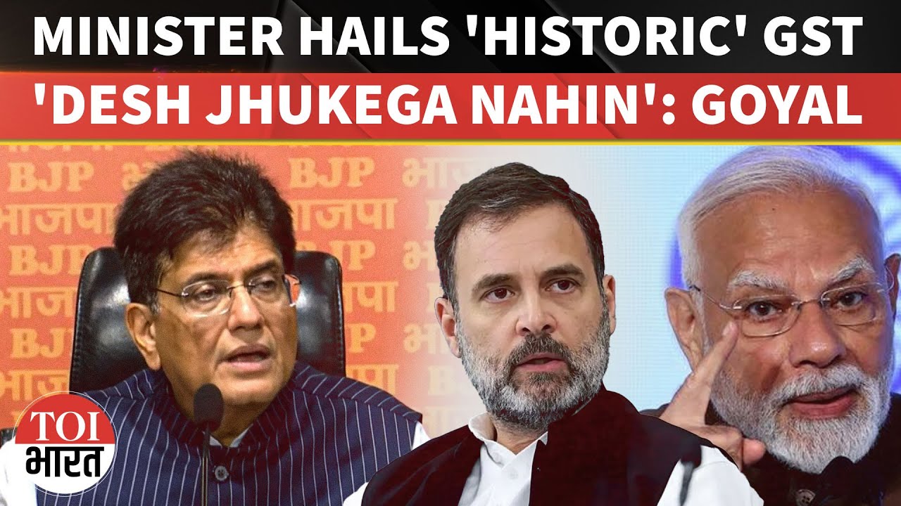 'Biggest Transformation':  Piyush Goyal Praises Modi’s GST Reform, Blames Cong For Tax Burden Legacy
