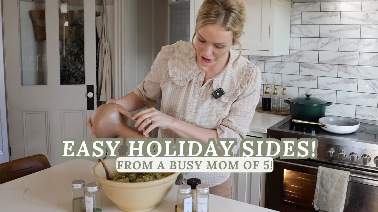 Easy Thanksgiving Side Dishes From Scratch