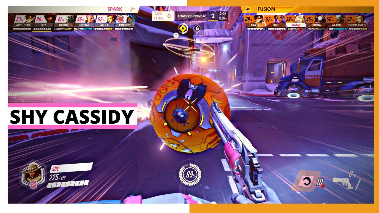 SHY CASSIDY POV | Playoffs - Hangzhou Spark vs Philadelphia Fusion | OWL Season 2021 Play-Ins
