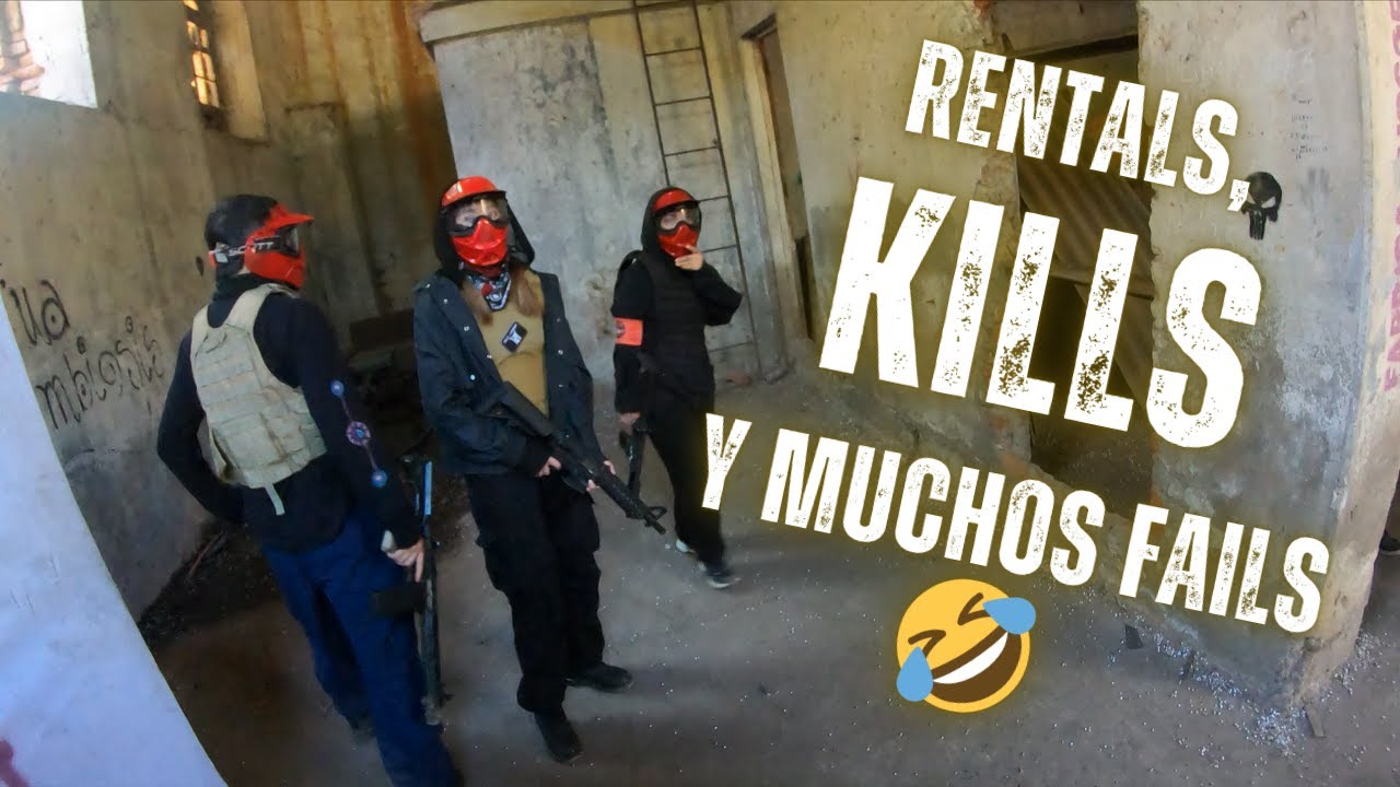 Rentals, kills y muchos fails 🤣 Rocket airsoft Gameplay 😏