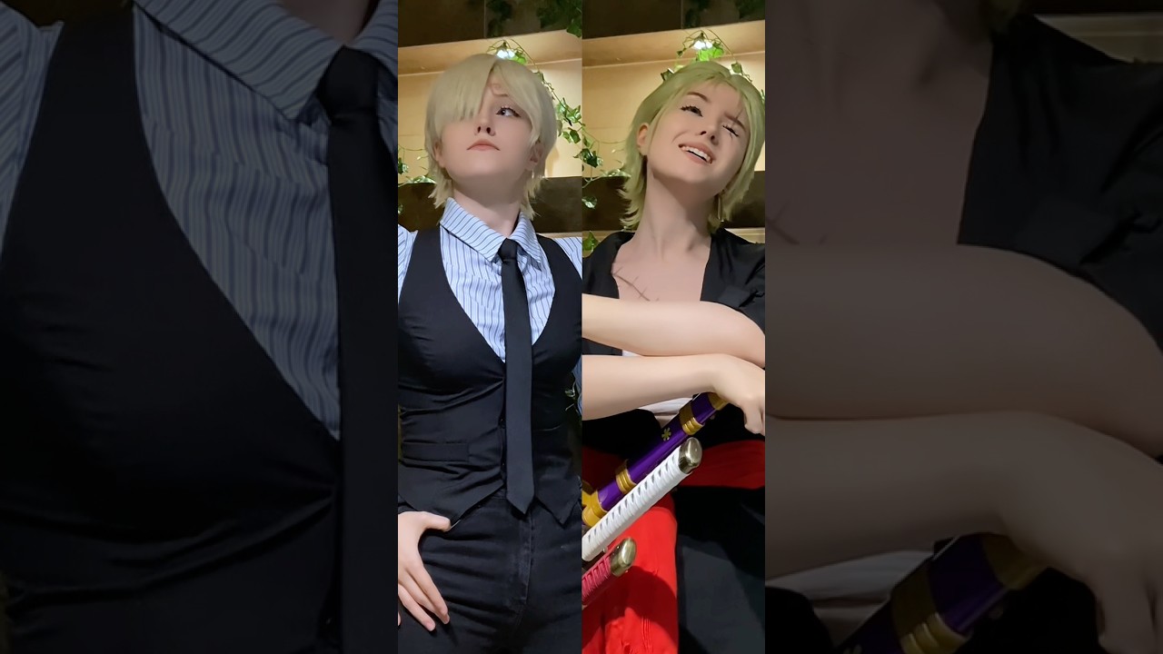so them✋🏻 #onepiece #cosplay #sanji #zoro #strawhats #luffy #nami #chopper #nicorobin