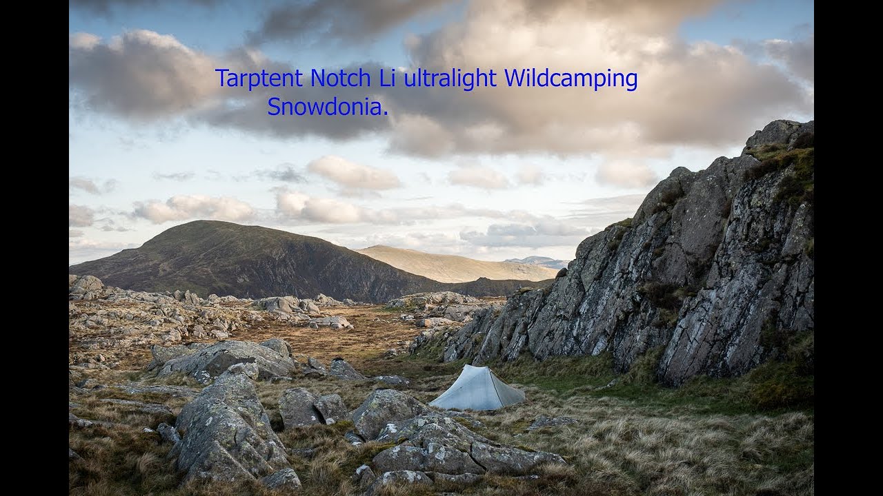 Tarptent Notch Li Ultralight Wildcamping Snowdonia.