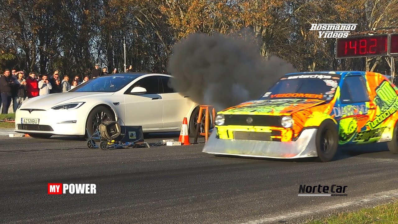 Drag Racing Braga Car Power Show | Loudest Pops & Bangs | Full HD ®