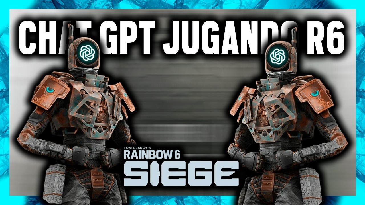 CHAT GPT me ORDENA lo que HAGO | Rainbow Six Siege X
