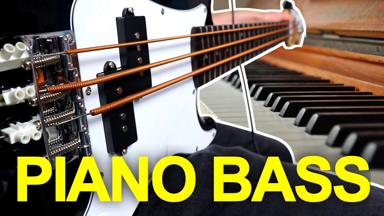 WE PUT PIANO STRINGS ON A BASS