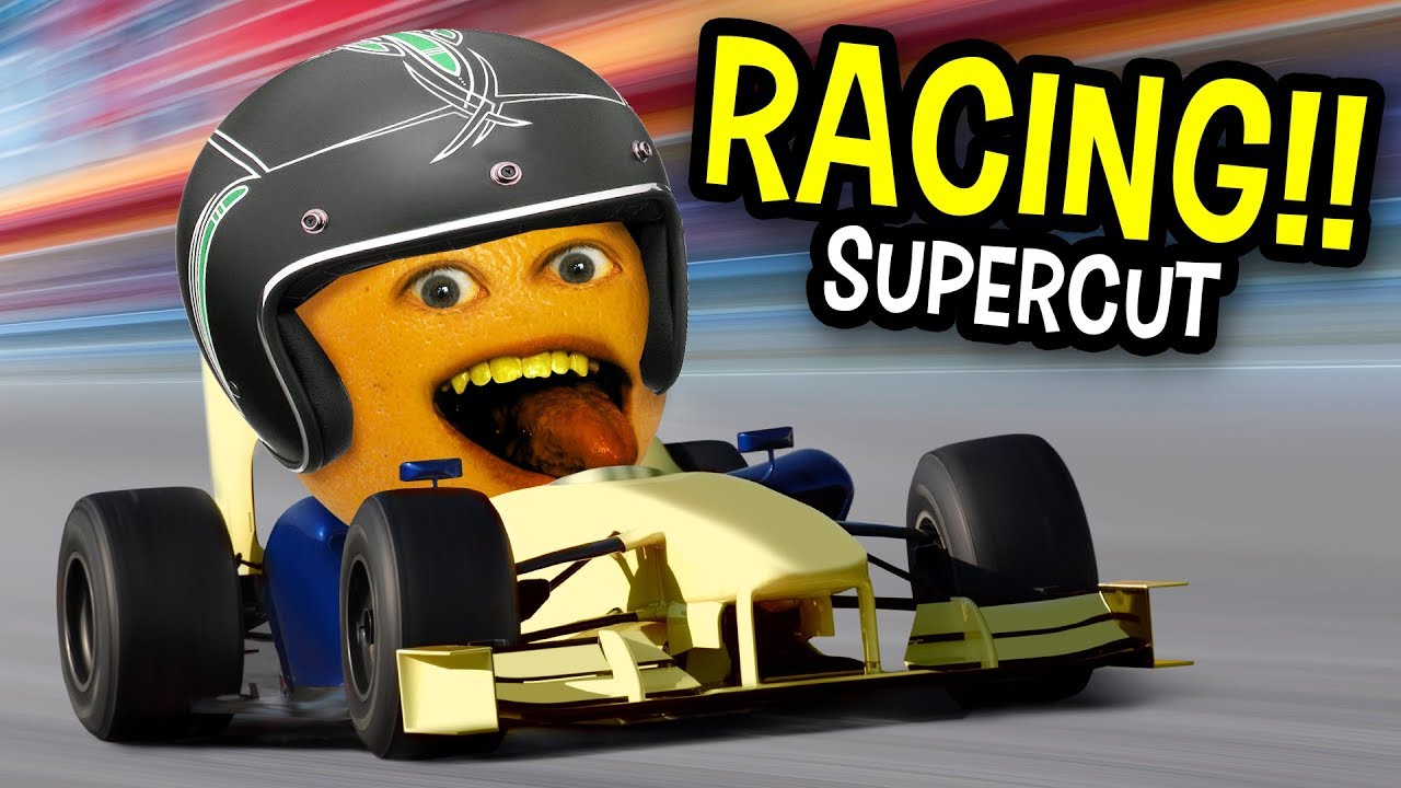 Annoying Orange - Racing Supercut!