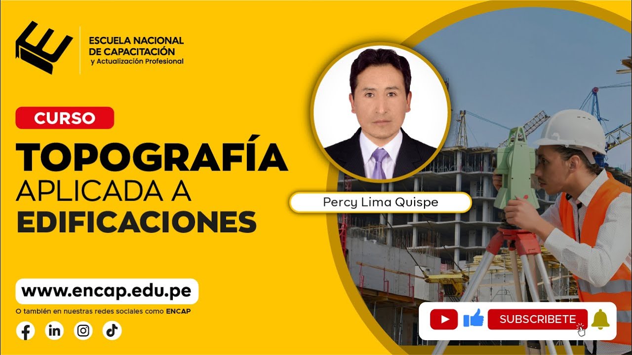 CURSO: TOPOGRAF&Iacute;A APLICADA A EDIFICACIONES 2025