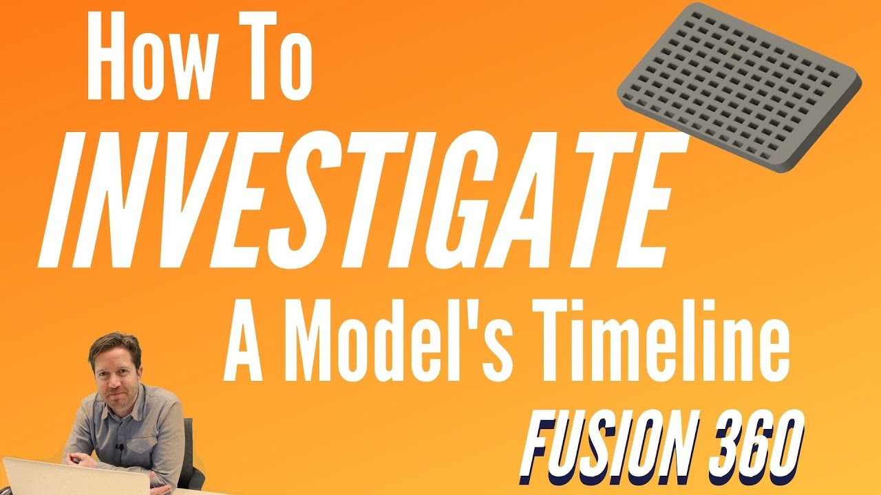 Fusion 360 &mdash; Как исследовать другой проект (с помощью временной шкалы)