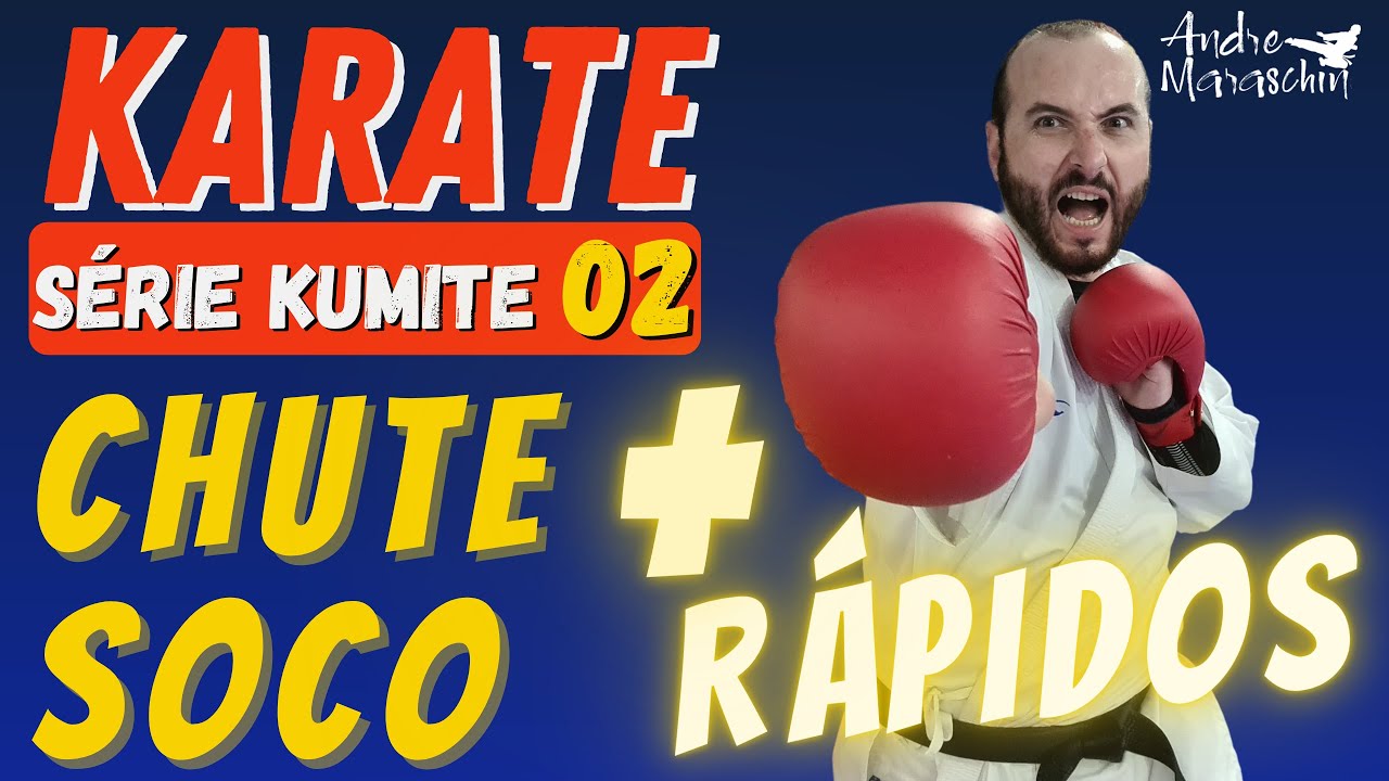 KARATE KUMITE | AULA 02 | O SOCO E O CHUTE MAIS RÁPIDOS E A MELHOR MOVIMENTAÇÃO PARA LUTAR
