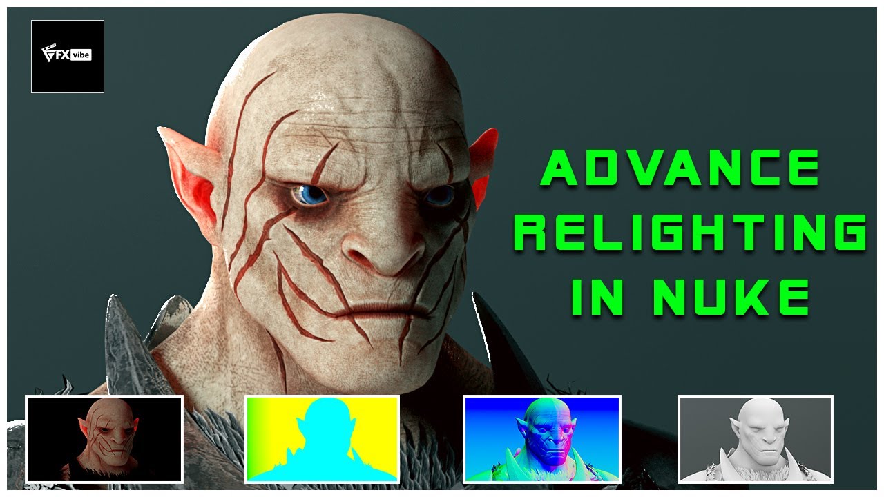 ADVANCE WAY OF DOING RELIGHTING IN NUKE
