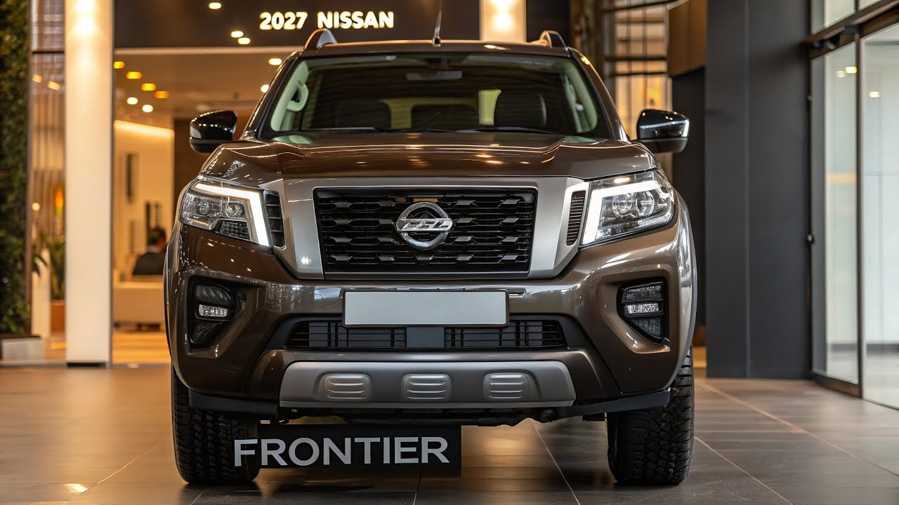 2027 Nissan Frontier Dark Clay 🛻 Picape Média Robusta, Força 4x4 e Tecnologia no Brasil