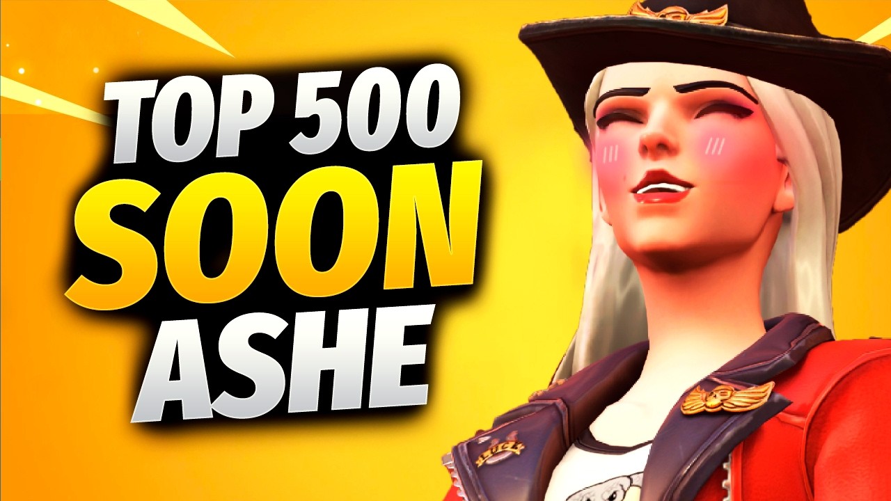 SoOn Shows His Ashe Gameplay! [ Overwatch 2 Season 20 Top 500 ]