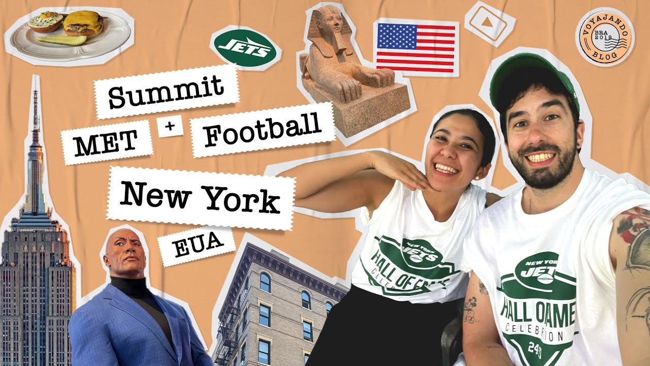 Nova York - Visitamos o MET, o Summit, e assistimos um jogo de futebol americano | Voyajando Blog